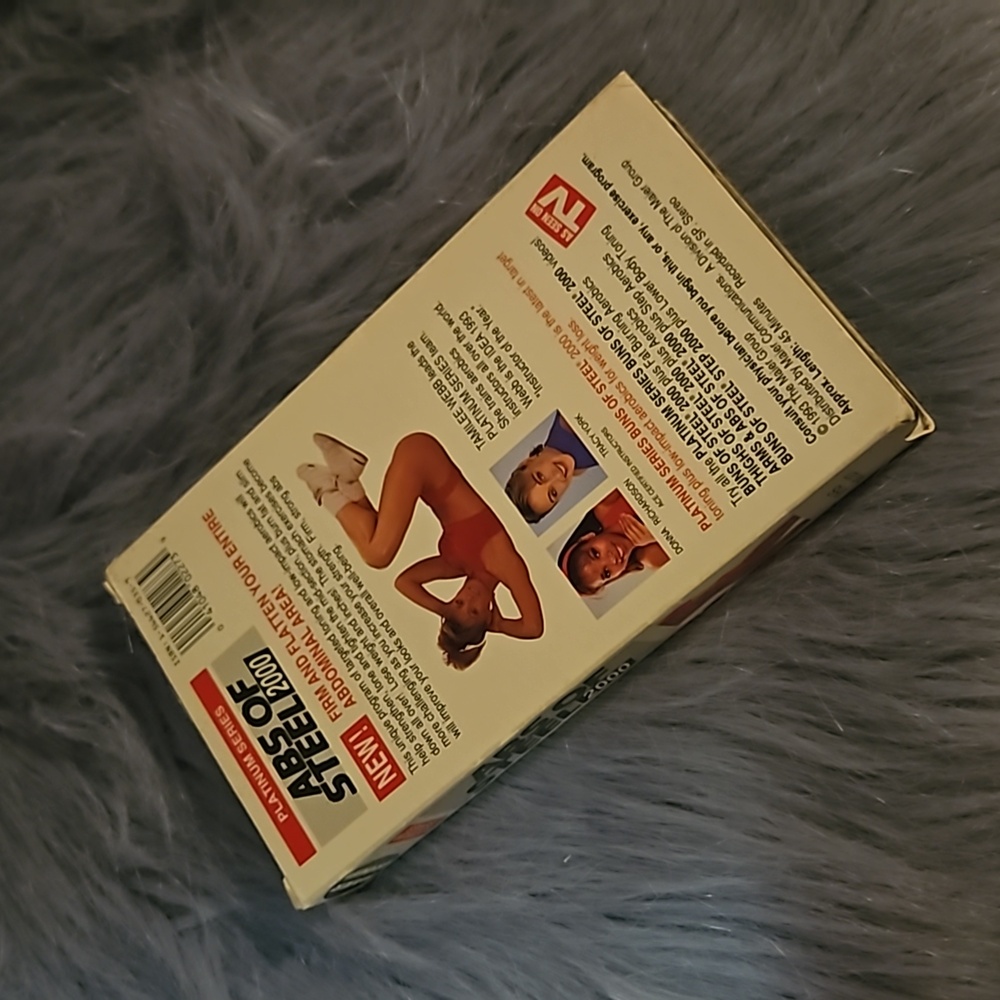 ABS OF STEEL 2000📼  VHS TAPE 📼 - Picture 3 of 6